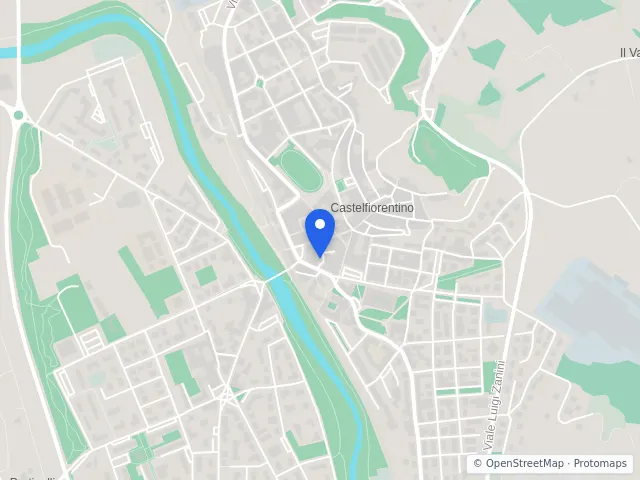 Mappa di Castelfiorentino, Firenze