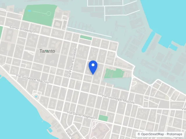 Mappa di Taranto