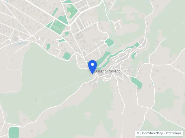 Mappa di Bassano Romano, Viterbo