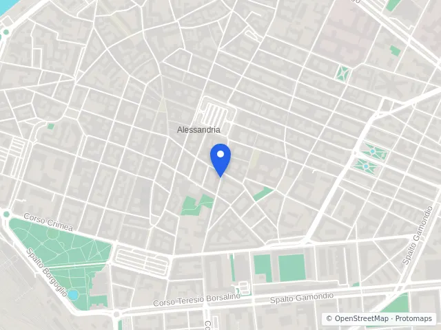Mappa di Alessandria