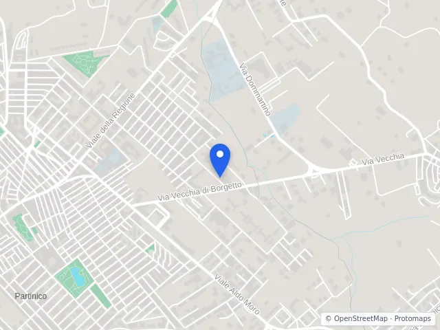 Mappa di Partinico, Palermo