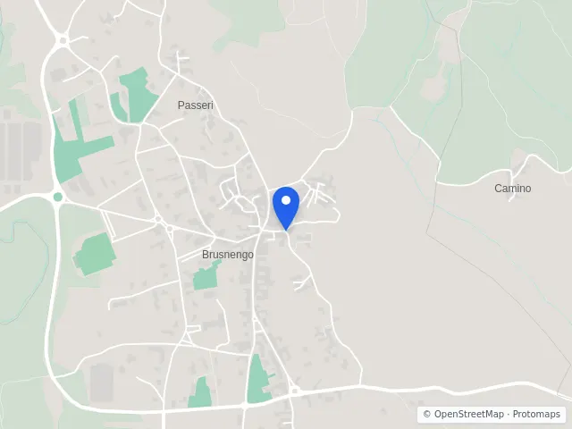 Mappa di Brusnengo, Biella