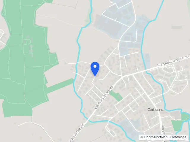 Mappa di Carbonera, Treviso