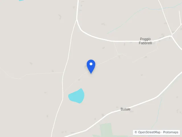 Mappa di Monte San Savino, Arezzo