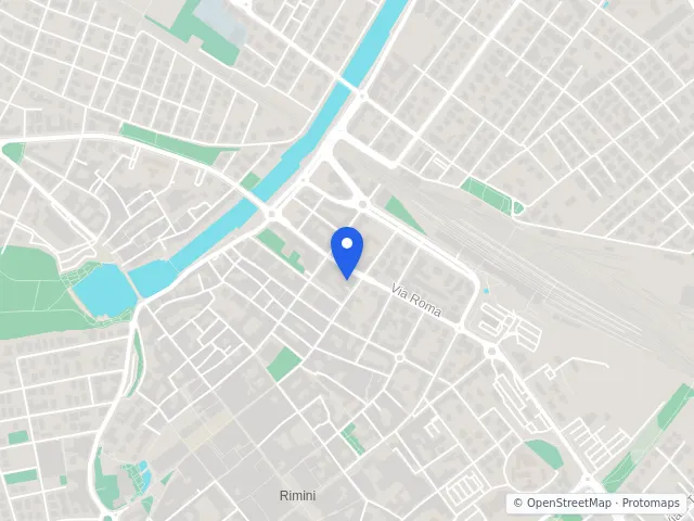 Mappa di Rimini