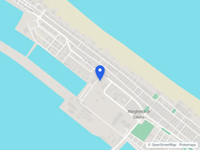 Mappa di Margherita di Savoia, Barletta-Andria-Trani