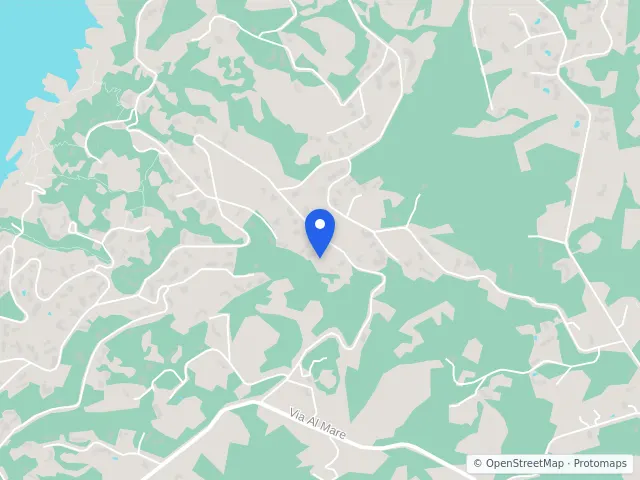 Mappa di Trinità d'Agultu e Vignola, Sassari