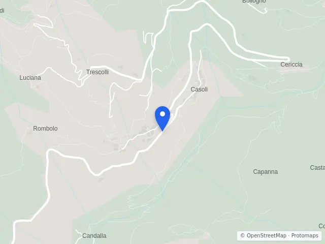 Mappa di Camaiore, Lucca