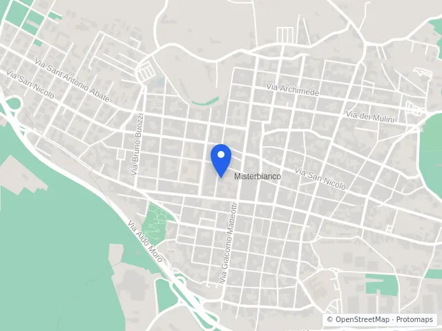 Mappa di Misterbianco, Catania