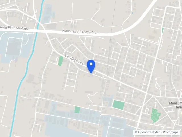 Mappa di Pieve a Nievole, Pistoia