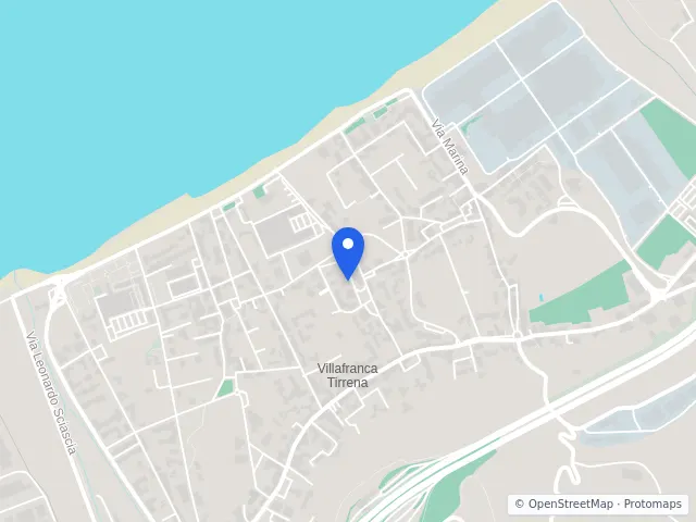 Mappa di Villafranca Tirrena, Messina