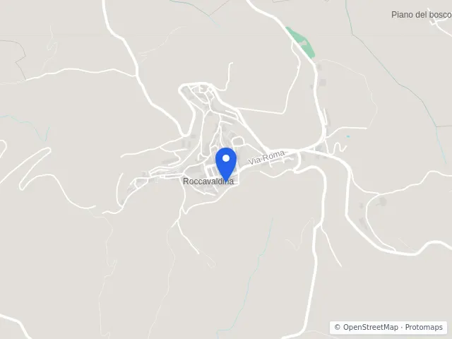 Mappa di Roccavaldina, Messina