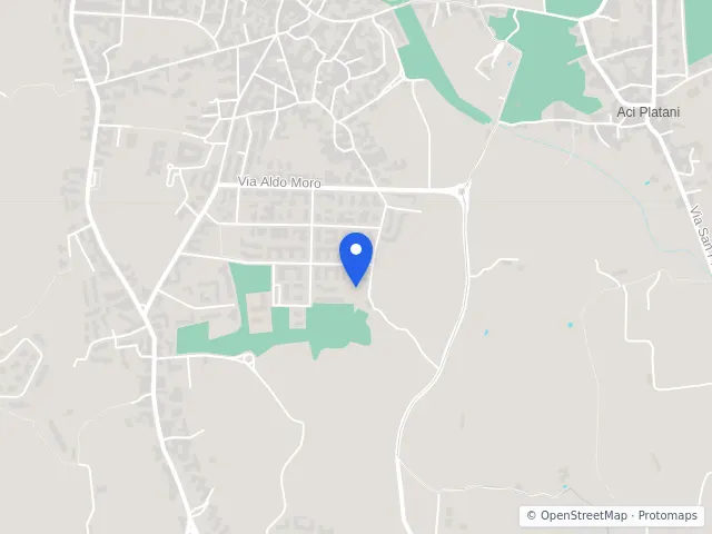 Mappa di Aci Catena, Catania