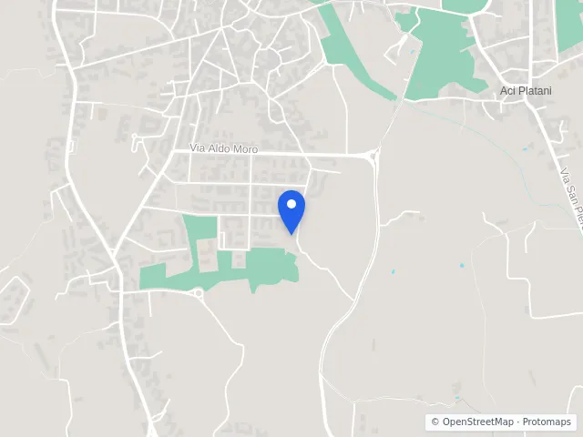 Mappa di Aci Catena, Catania