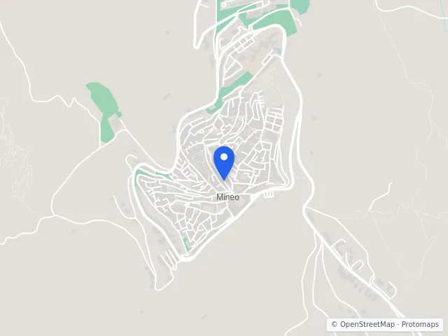 Mappa di Mineo, Catania