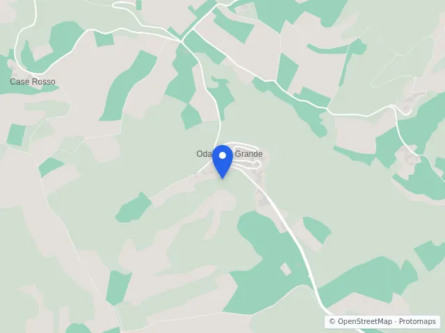 Mappa di Odalengo Grande, Alessandria