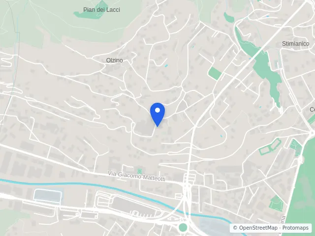 Mappa di Cernobbio, Como