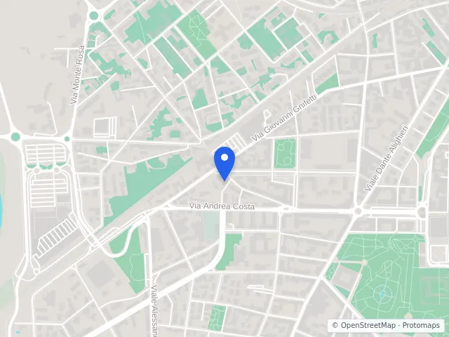 Mappa di Novara