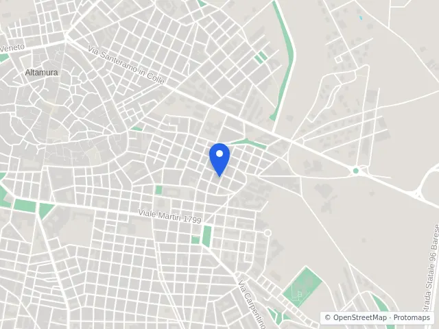 Mappa di Altamura, Bari