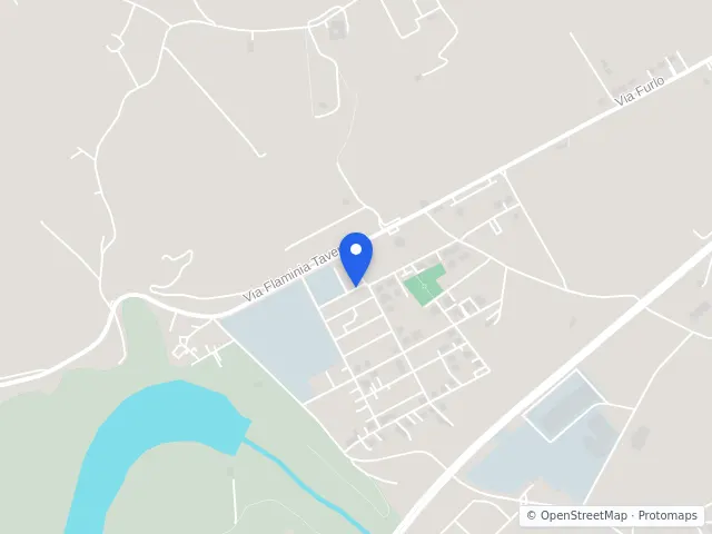 Mappa di Colli al Metauro, Pesaro e Urbino
