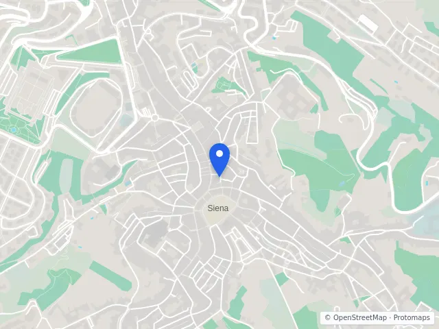 Mappa di Siena