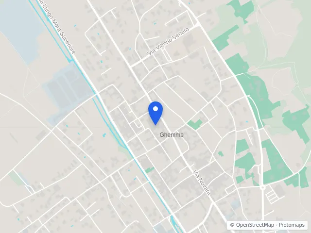 Mappa di Ghemme, Novara