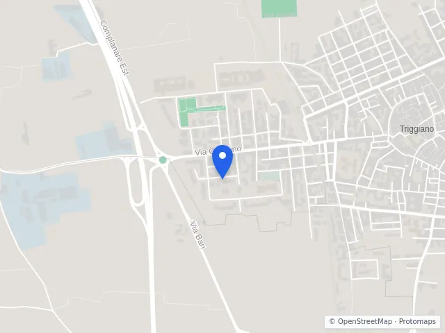 Mappa di Triggiano, Bari
