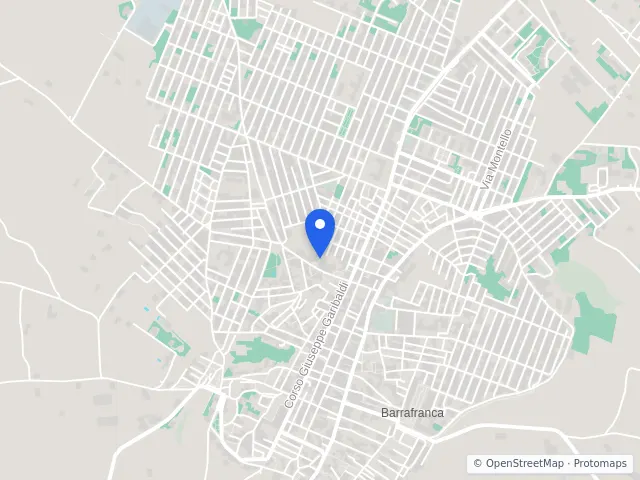 Mappa di Barrafranca, Enna