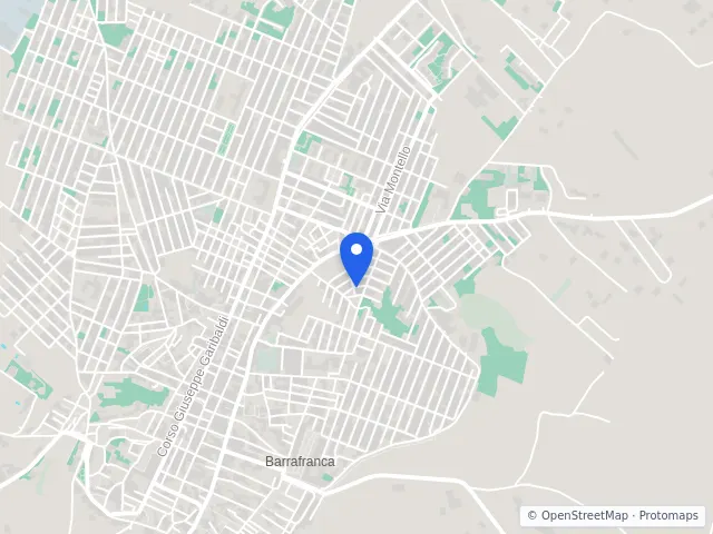 Mappa di Barrafranca, Enna