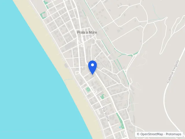 Mappa di Praia a Mare, Cosenza