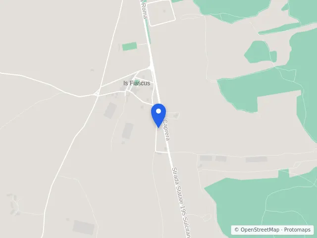 Mappa di Giba, Sud Sardegna