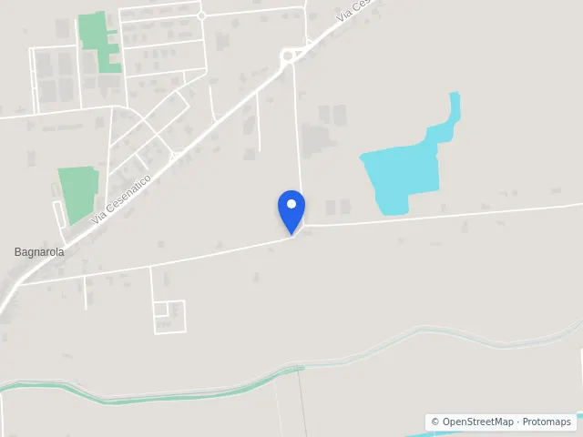 Mappa di Cesenatico, Forlì-Cesena