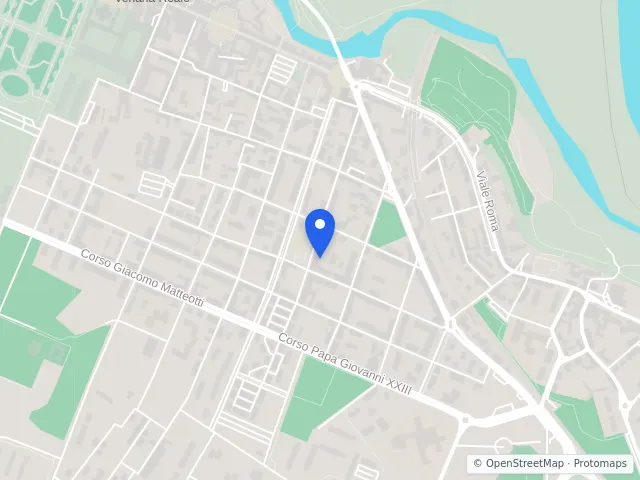 Mappa di Venaria Reale, Torino