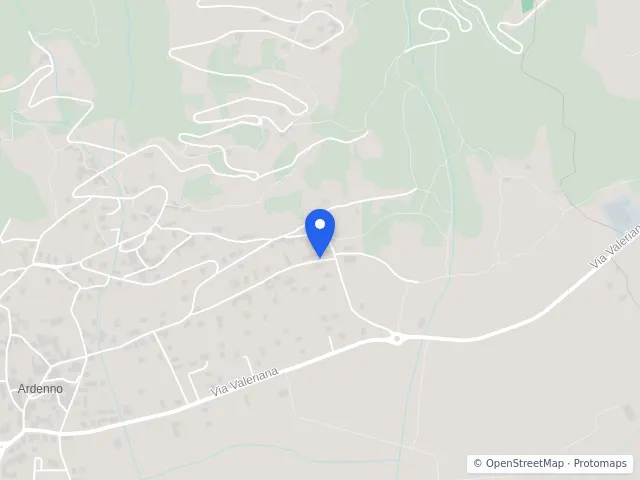 Mappa di Ardenno, Sondrio