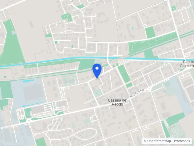 Mappa di Cassina de' Pecchi, Milano