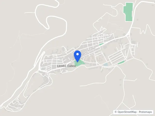 Mappa di Licodia Eubea, Catania
