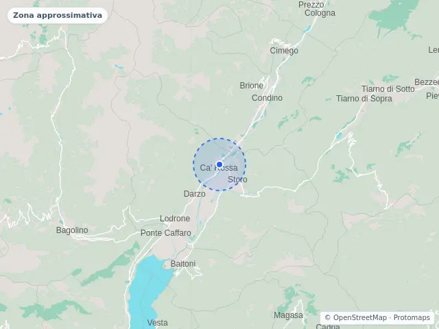 Mappa di Storo, Trento