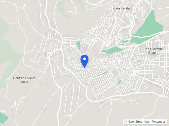 Mappa di Cammarata, Agrigento