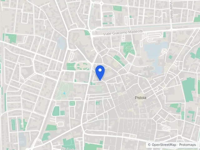 Mappa di Pistoia