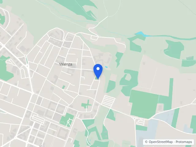 Mappa di Valenza, Alessandria