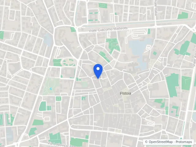 Mappa di Pistoia