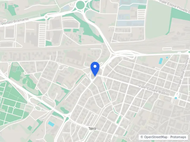 Mappa di Terni