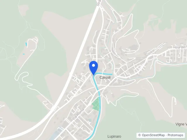 Mappa di Carsoli, L'Aquila