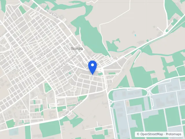 Mappa di Scordia, Catania