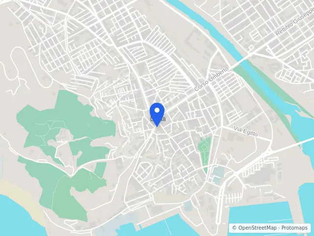 Mappa di Licata, Agrigento