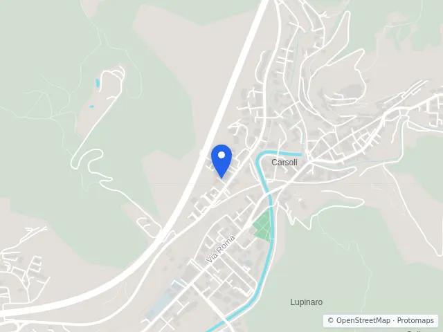 Mappa di Carsoli, L'Aquila