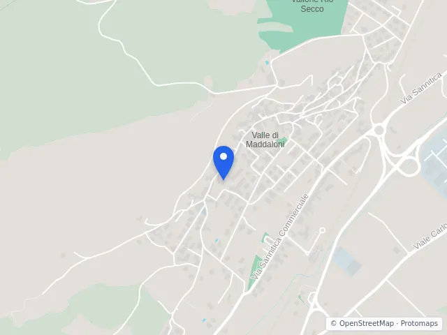 Mappa di Valle di Maddaloni, Caserta