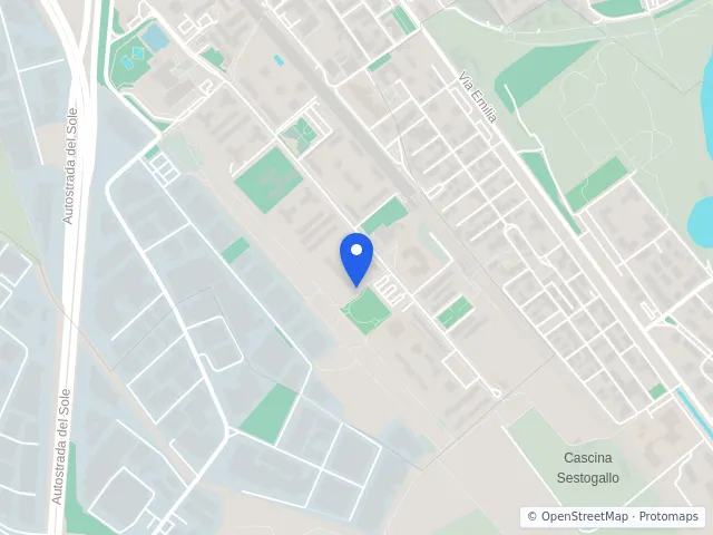 Mappa di San Donato Milanese, Milano