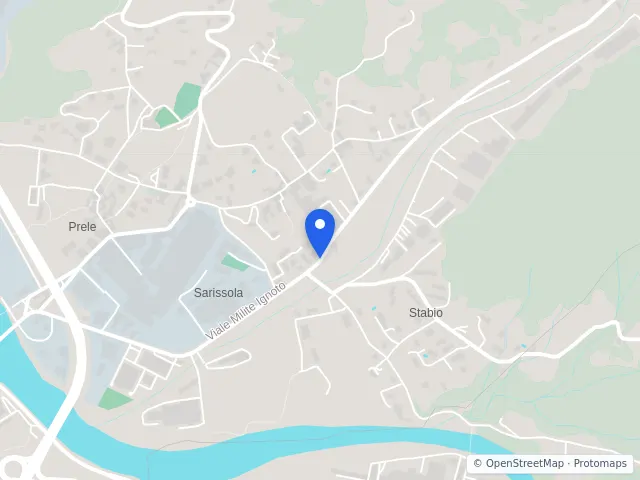 Mappa di Busalla, Genova
