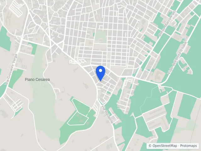 Mappa di Paternò, Catania